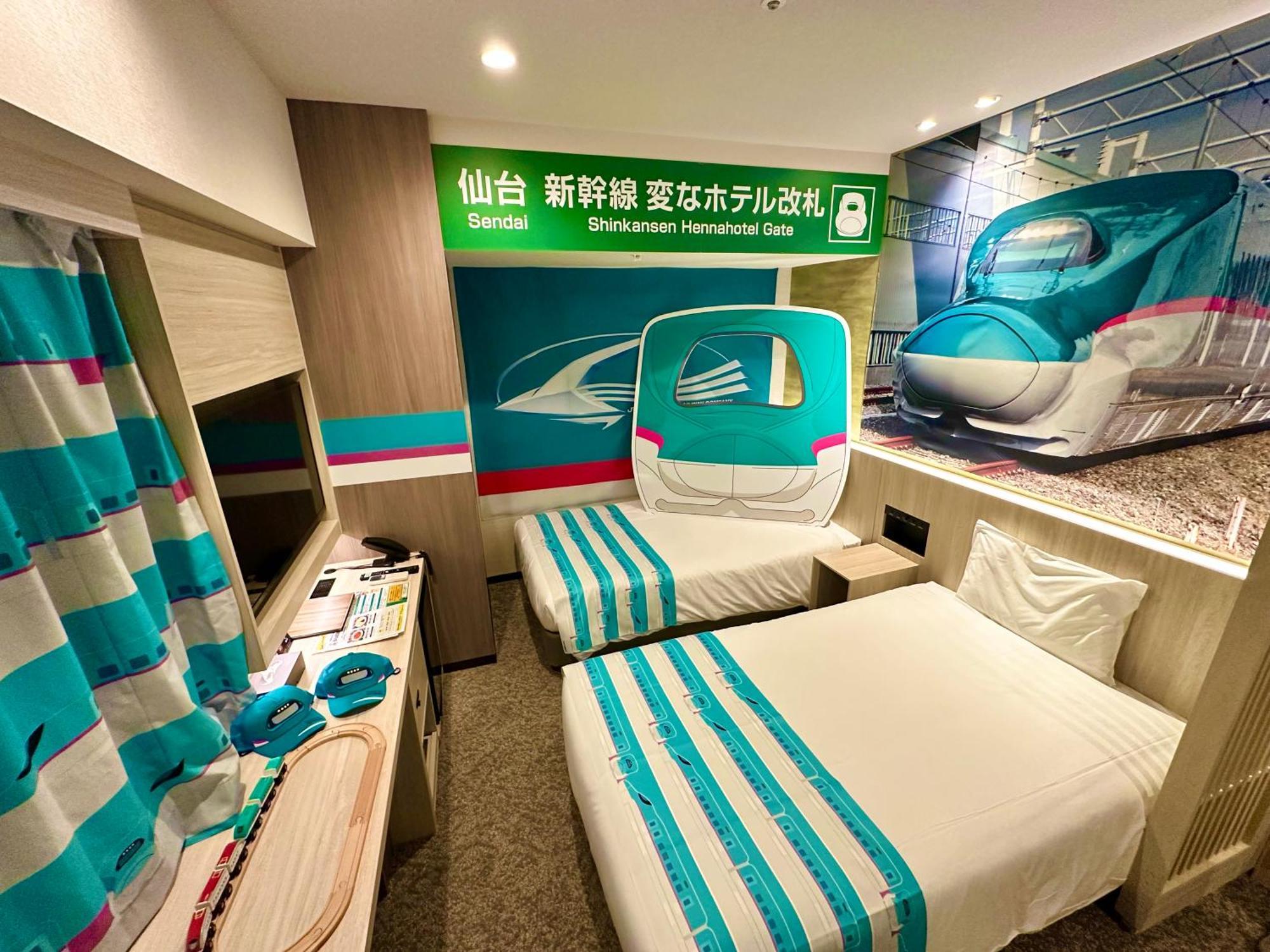 Henn na Hotel Sendai Kokubuncho Bagian luar foto